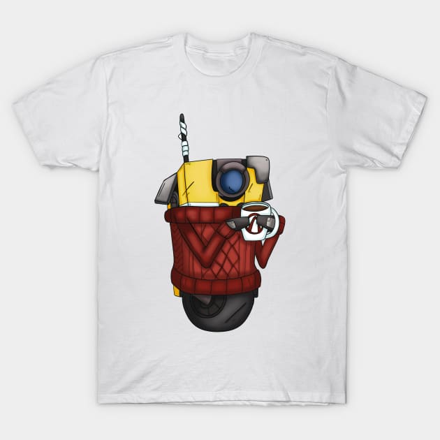 Borderlands Cosy Sweater Claptrap T-Shirt by CaptainShivers